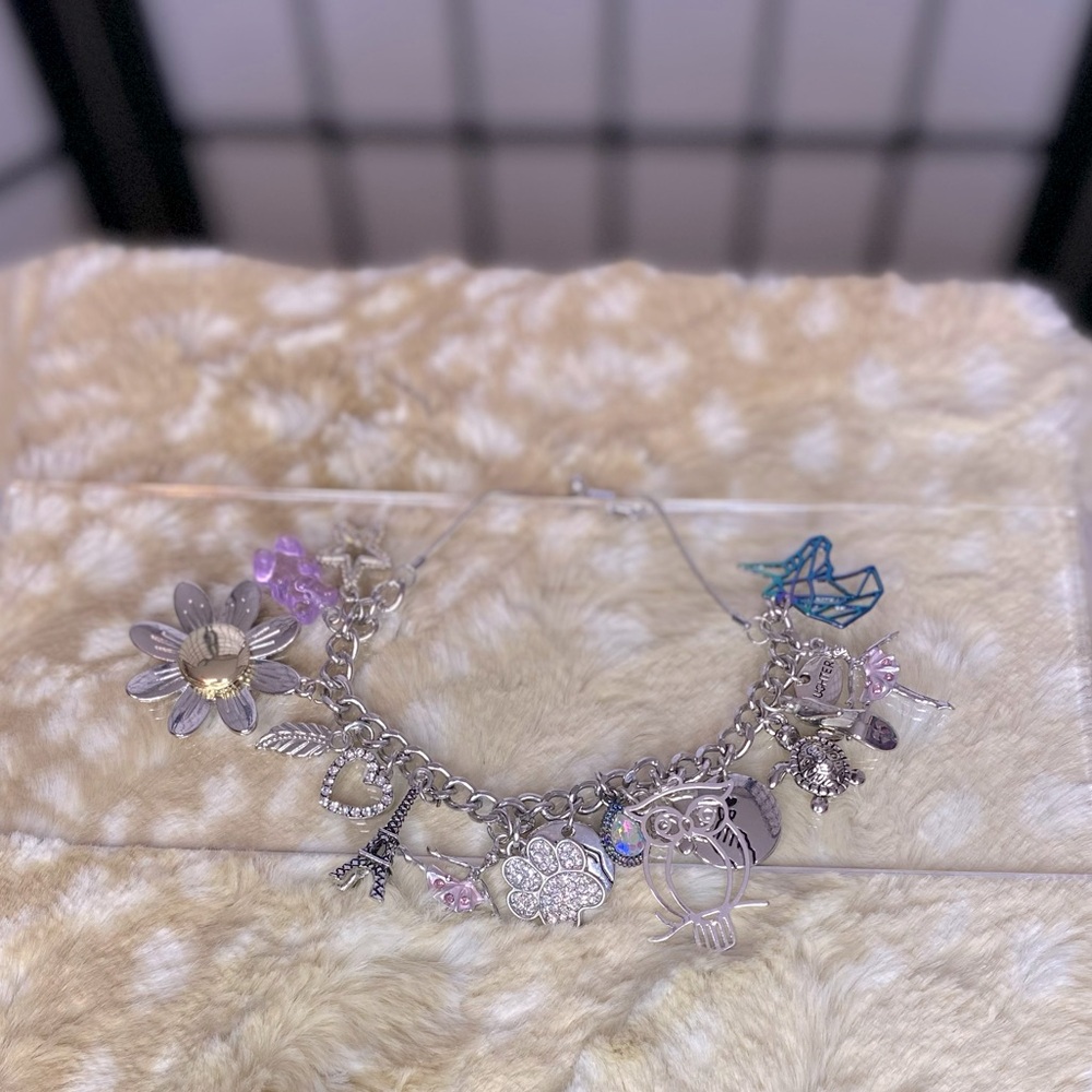 Dani Silver Daughter Charm Bracelet